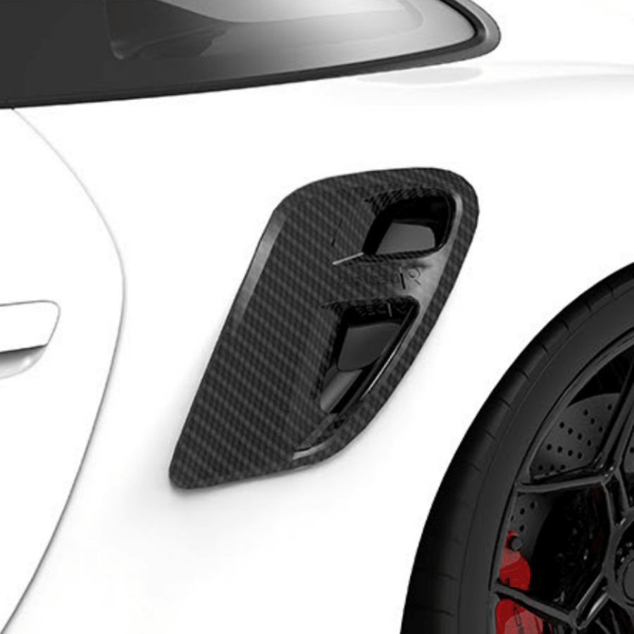 Porsche 992 Turbo S-Side Intake - 9 Design Branding