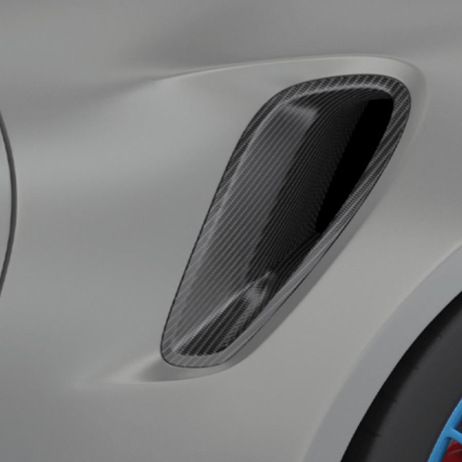 Porsche 992 Turbo S-Side Intake - OEM Replacement