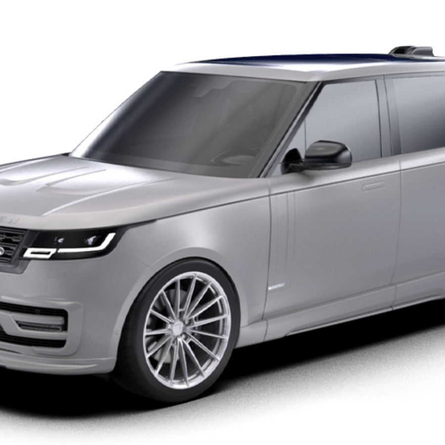 Range Rover Vogue LWB-Narrowbody Kit (includes Front Lip Front Bumper Insert SWB Side Skirts Rear Diffuser with Dummy
