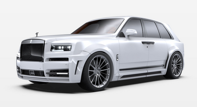 Rolls Royce Cullinan V3-Sold as Full Kit ONLY: Front Bumper Rockers Widebody Flare Set Rear Diffuser Trunk Spoiler DRL