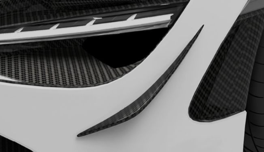 McLaren 750S Canards