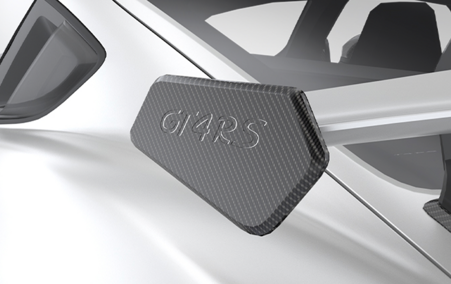 Porsche GT4RS Wing Tips - Standard Carbon