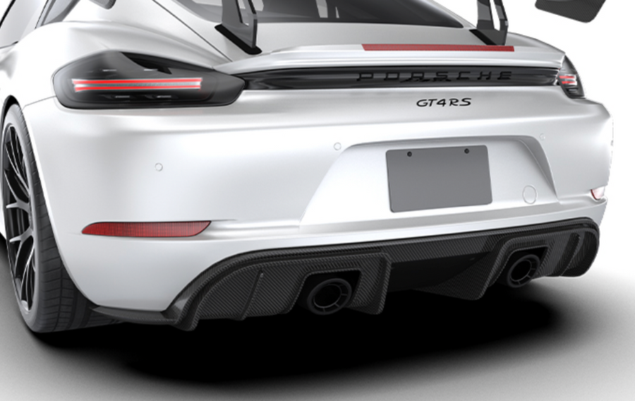 Porsche GT4RS Rear Diffuser - Standard Carbon