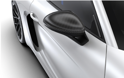 Porsche GT4RS Mirror Caps - Standard Carbon
