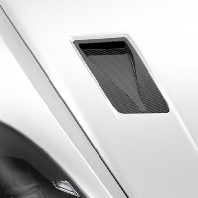 Porsche GT4RS Hood Vents - Standard Carbon