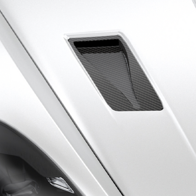 Porsche 718 Spyder RS Hood Vents - Standard Carbon