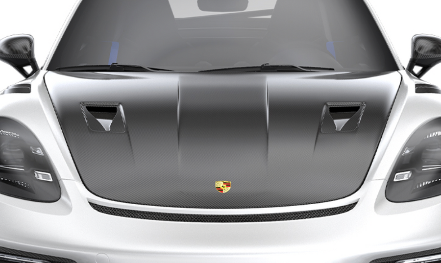Porsche 718 Spyder RS Hood - Standard Carbon