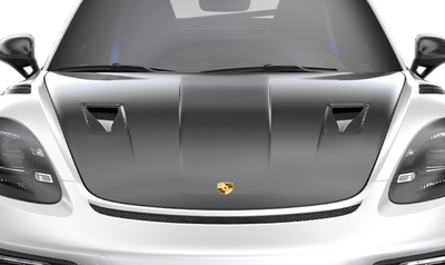 Porsche 718 Spyder RS Hood - Standard Carbon