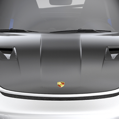 Porsche 718 Spyder RS Hood - Standard Carbon