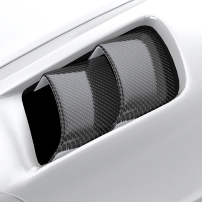 Porsche 718 Spyder RS Fender Vents - Standard Carbon