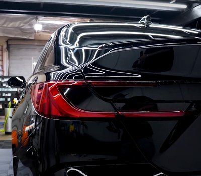 Smoked Tail Light Turn Signal and Reverse Light Pre-cut Overlays | 2025 Toyota Camry