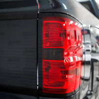 Taillight Reverse Light Smoke Tint Overlay | Chevy Silverado 2016-2018