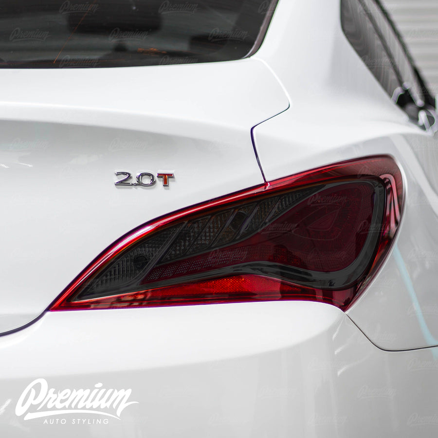 Smoked Tail Light Tint Overlays | 2013-2017 Hyundai Genesis Coupe