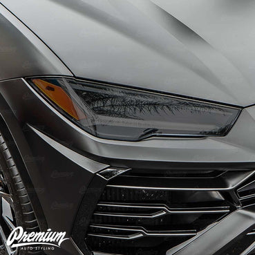 Pre-Cut Headlight Smoked Film Covers | 2019-2024 Lamborghini Urus