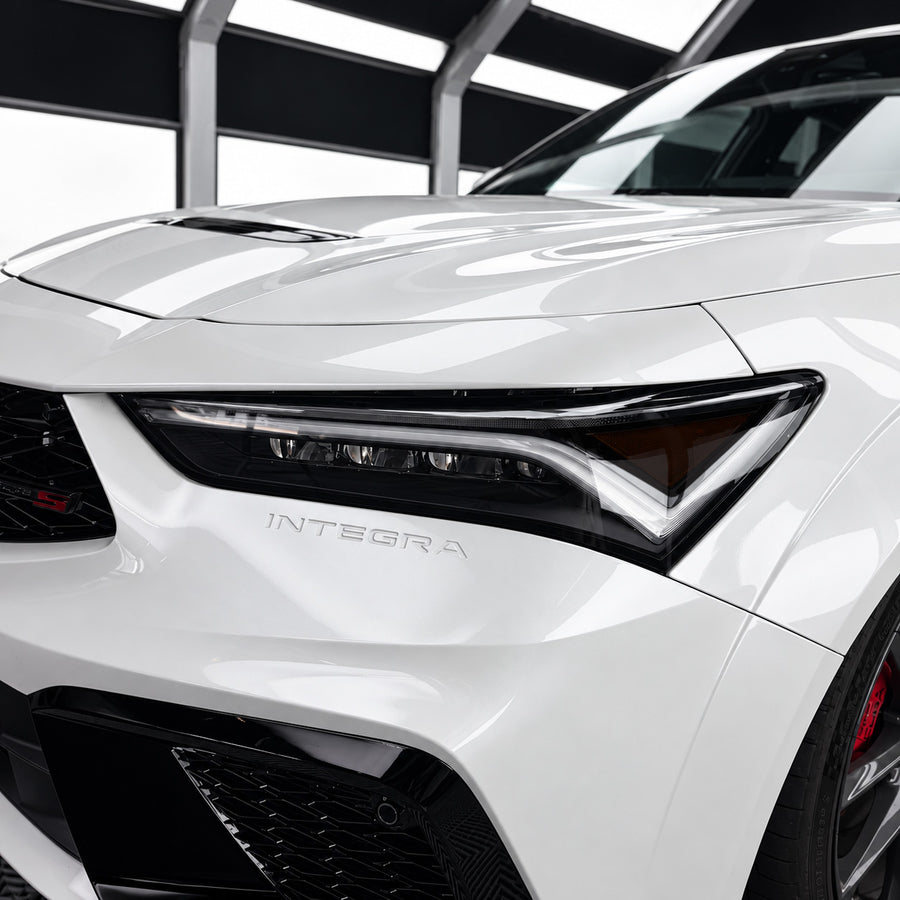 2023–2026 Acura Integra / 2024–2026 Type S Headlight Amber Delete Overlays | Smoked Tint or Gloss Black
