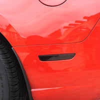Rear Side Reflector Overlay - Smoke Tint | 2010-2014 Ford Mustang