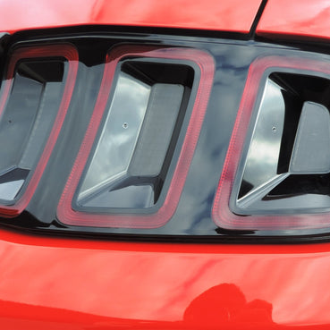 Tail Light Tint Insert Overlays - Smoke Tint | 2013-2014 Ford Mustang