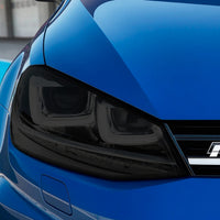 Smoked Headlight Tint Overlays (2015-2017 Golf & GTI)