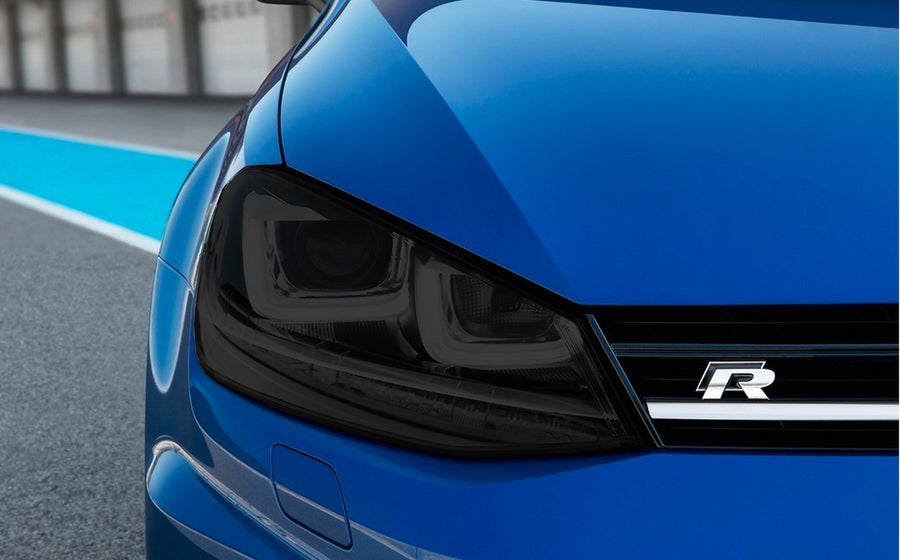 Smoked Headlight Tint Overlays (2015-2017 Golf & GTI)