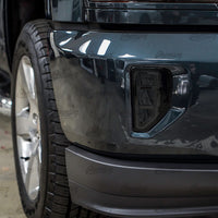 Fog Light Smoke Tint Overlays | Chevy Silverado 2016-2018