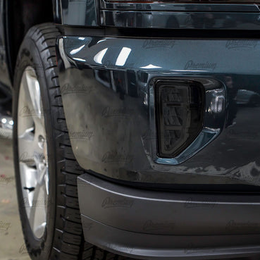 Fog Light Smoke Tint Overlays | Chevy Silverado 2016-2018