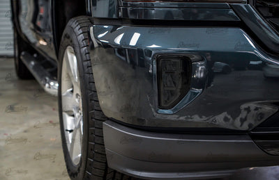 Fog Light Smoke Tint Overlays | Chevy Silverado 2016-2018