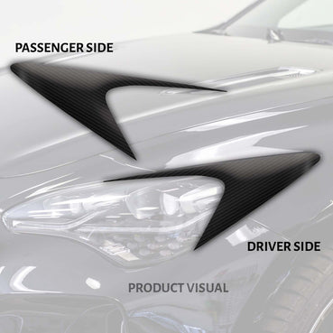 Carbon Fiber Headlight Amber Delete | 2018-2023 Kia Stinger
