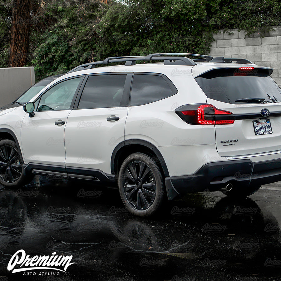 2019-2025 Subaru Ascent Window Trim Chrome Delete Kit - Satin Black