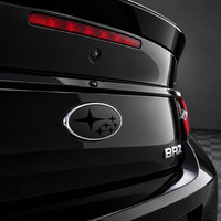 2022 Subaru BRZ Emblem Vinyl Overlay Satin Black with Gloss Black Starts  