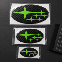 2022-2026 Subaru WRX | Emblem Overlay Set Front,Rear,& Steering Wheel (Choose Your Color)