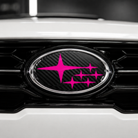 2022-2026 Subaru WRX | Emblem Overlay Set Front,Rear,& Steering Wheel (Choose Your Color)