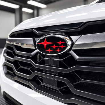 Emblem vinyl overlays for Subaru Ascent 