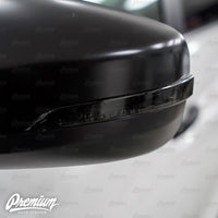 Mirror Light Indicator Overlay (FACE ONLY) - Smoke Tint | 2019-2022 Subaru Ascent