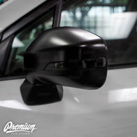Mirror Light Indicator Overlay (FACE ONLY) - Smoke Tint | 2019-2022 Subaru Ascent