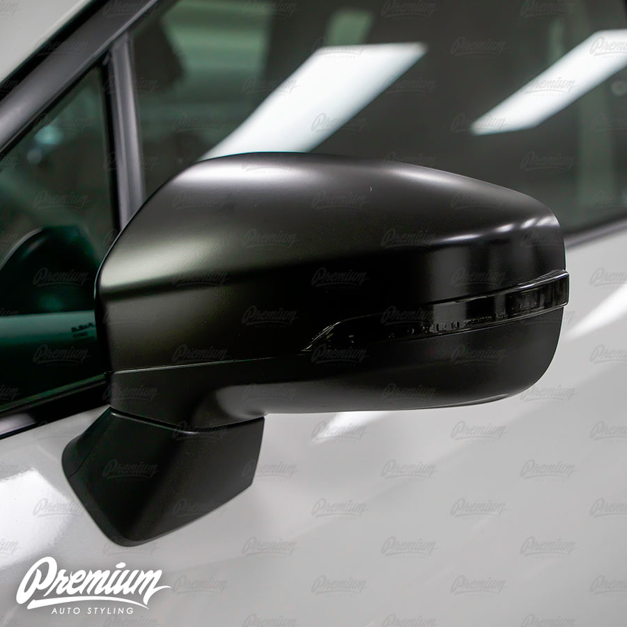 Mirror Light Indicator Overlay (FACE ONLY) - Smoke Tint | 2019-2022 Subaru Ascent