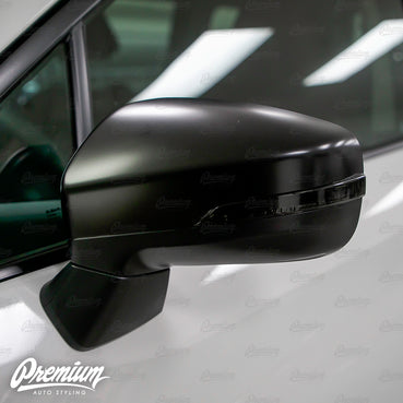 Mirror Light Indicator Overlay (FACE ONLY) - Smoke Tint | 2019-2022 Subaru Ascent