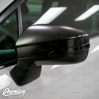 Mirror Light Indicator Overlay (FACE ONLY) - Smoke Tint | 2019-2022 Subaru Ascent