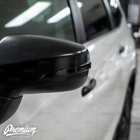 Mirror Light Indicator Overlay (FACE ONLY) - Smoke Tint | 2019-2022 Subaru Ascent