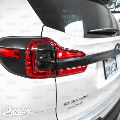 Taillight Chrome Delete Overlay - Satin Black Vinyl | 2019-2021 Subaru Ascent