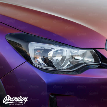 Headlight Amber Delete w/ Eyelid Overlay