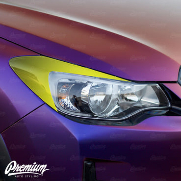 Headlight Amber Delete w/ Eyelid Overlay