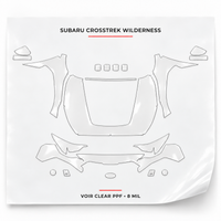 2024–2025 Subaru Crosstrek Wilderness Full Front PPF Kit – Precut Clear Film