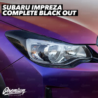 Headlight Amber Delete w/ Eyelid Overlay