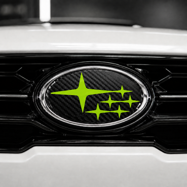 2022-2026 Subaru WRX | Emblem Overlay Set Front,Rear,& Steering Wheel (Choose Your Color)