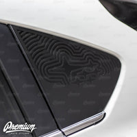 Topo Subie Stars Rear Quarter Window DECAL