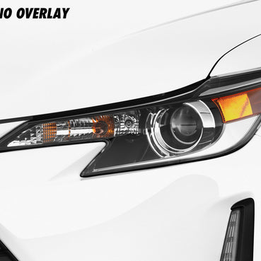 Headlight Amber Delete Reflector Smoke Tint Overlay | 2014-2017 Scion TC