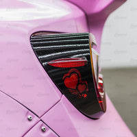 Tail Light Deck Vinyl Overlay - Gloss Black | 2017-2020 Subaru BRZ & 2017-2020 Toyota GT86