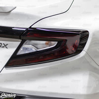 OUTER TAIL LIGHT TINT OVERLAY - SMOKE TINT | 2022-2026 SUBARU WRX