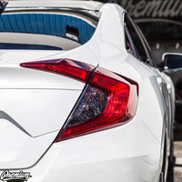 Tail Light Bio-Hex Smoke Tint Overlays