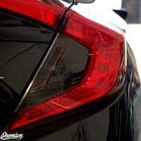 Tail Light Honeycomb Smoke Tint Overlays